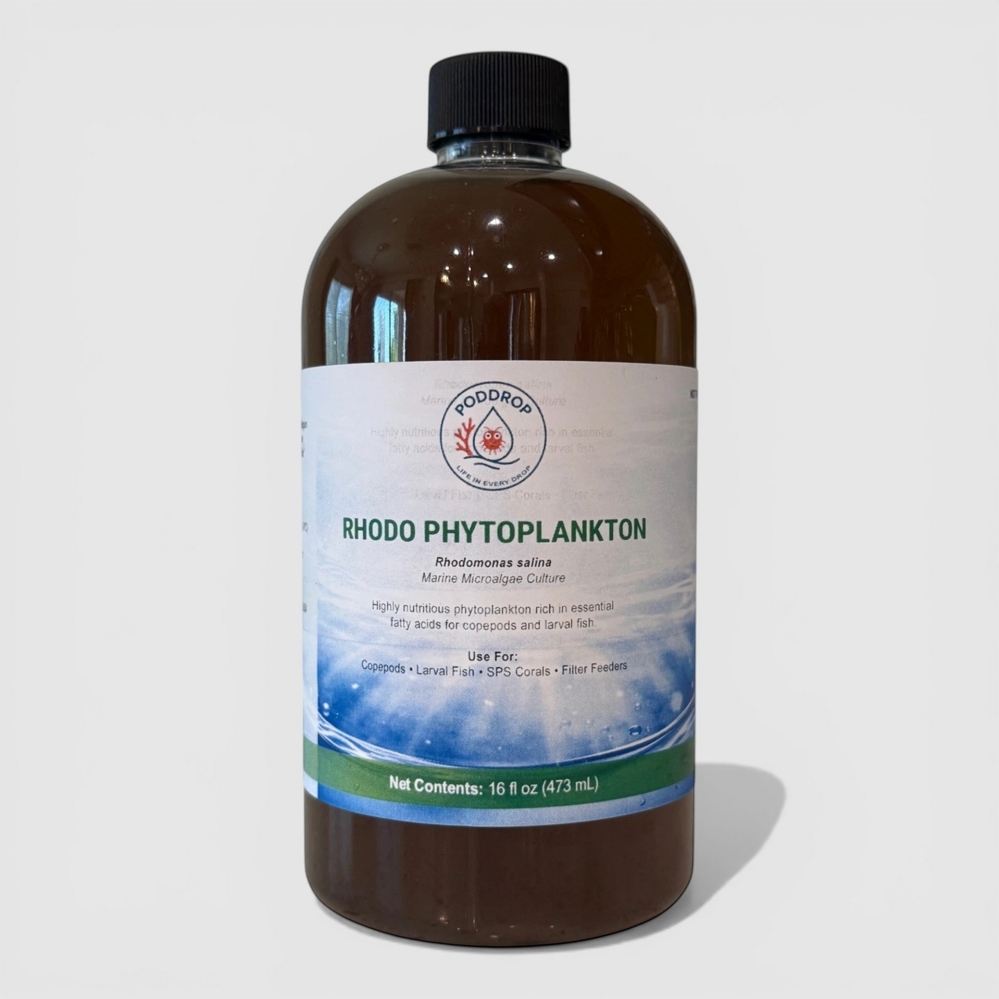 Ruby Rise – Triple Rhodomonas Microalgae Culture Pack - 16oz.