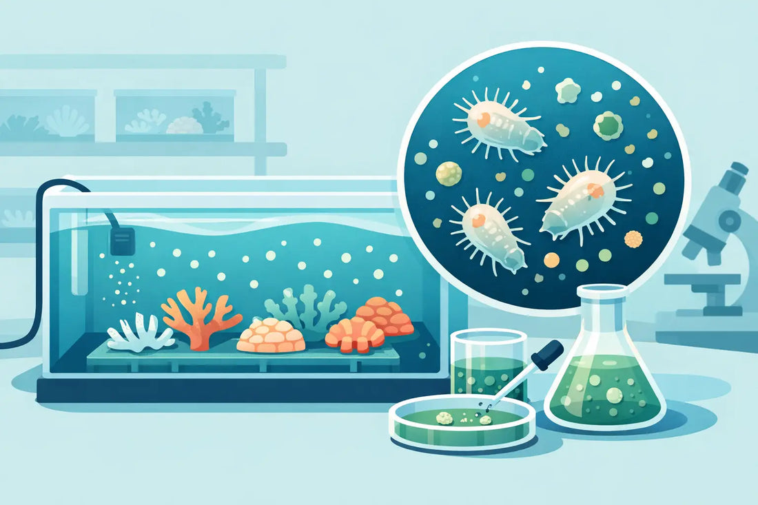Coral Hatchery Live Feed Guide for Stronger Larvae