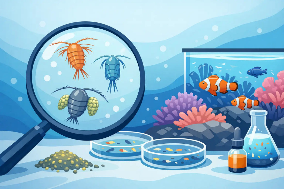 Pure Copepod Strains Explained for Reef Tanks
