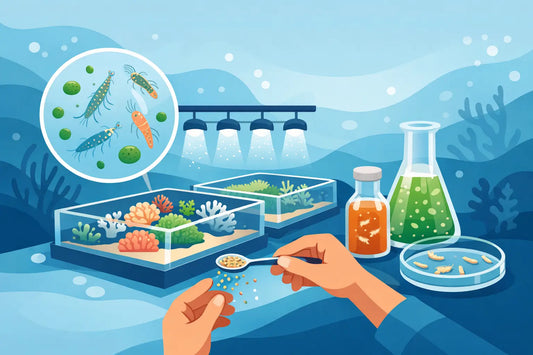 Best Live Foods for Coral Farm Systems