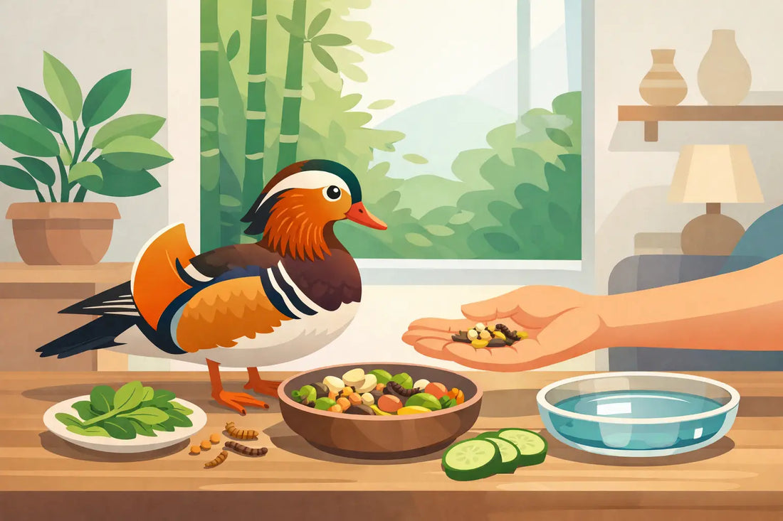How to Feed a Mandarin Naturally at Home