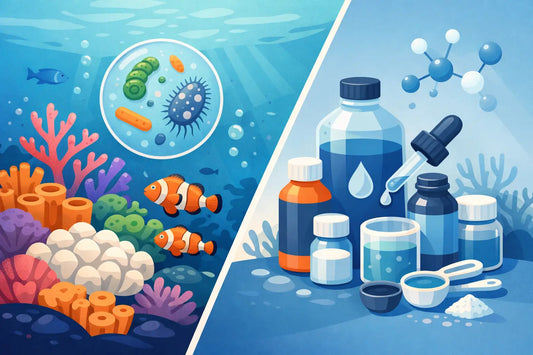 Live Cultures Versus Bottled Additives for Reefs