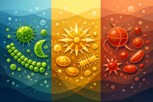 Guide to Phytoplankton Groups: Green Gold Red