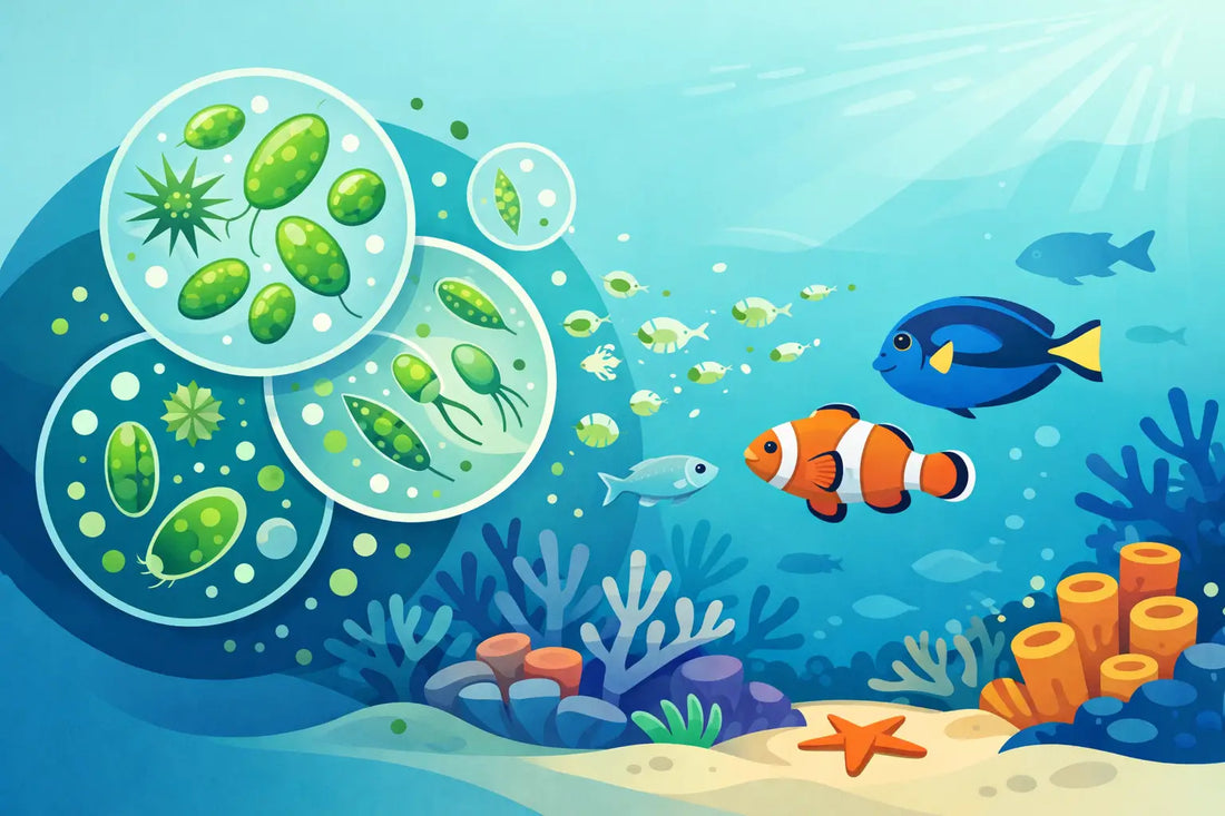 Live Phytoplankton for Stronger Reef Food Webs
