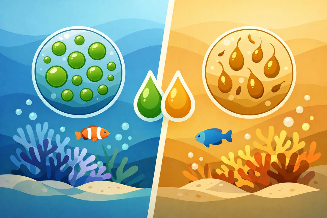 Nannochloropsis vs Isochrysis Phyto for Reefs