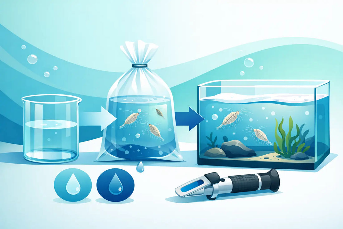 How to Acclimate Live Copepods to Salinity
