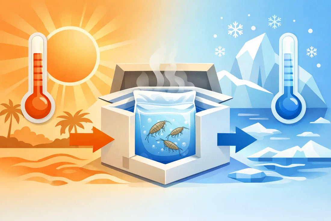 Does Shipping Temperature Affect Copepods?
