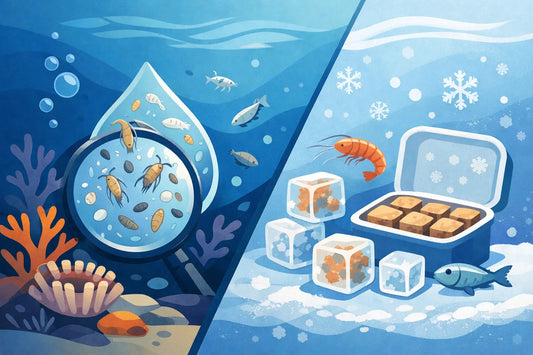 Reef Pods Versus Frozen Food: What Reefs Need