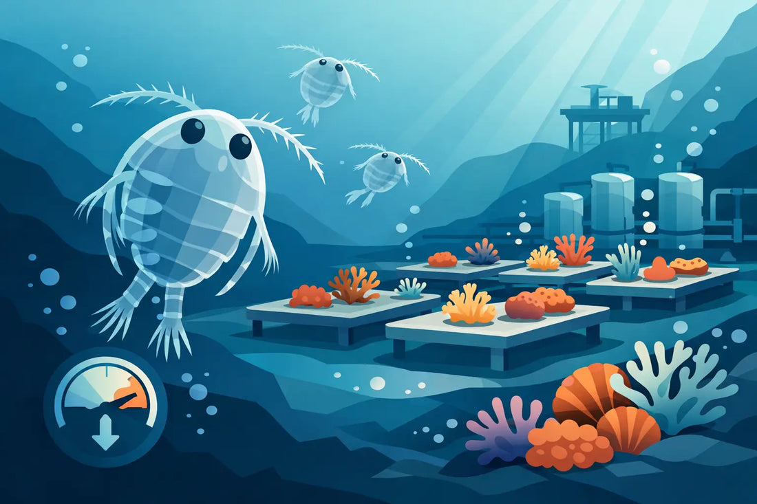 Copepods for Coral Farms That Perform Under Pressure