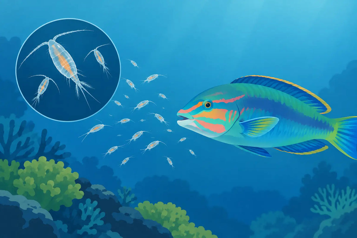 Copepods for Wrasses and Natural Feeding