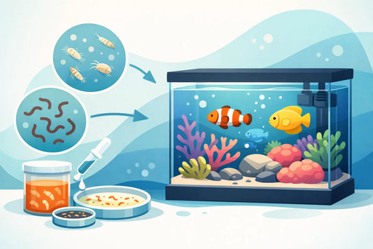 Reef Tank Live Food Guide for Better Feeding