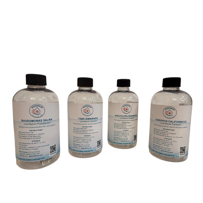 Crimson Reef Revolution Bundle 8oz - Rhodomonas phytoplankton and live copepods for reef aquariums